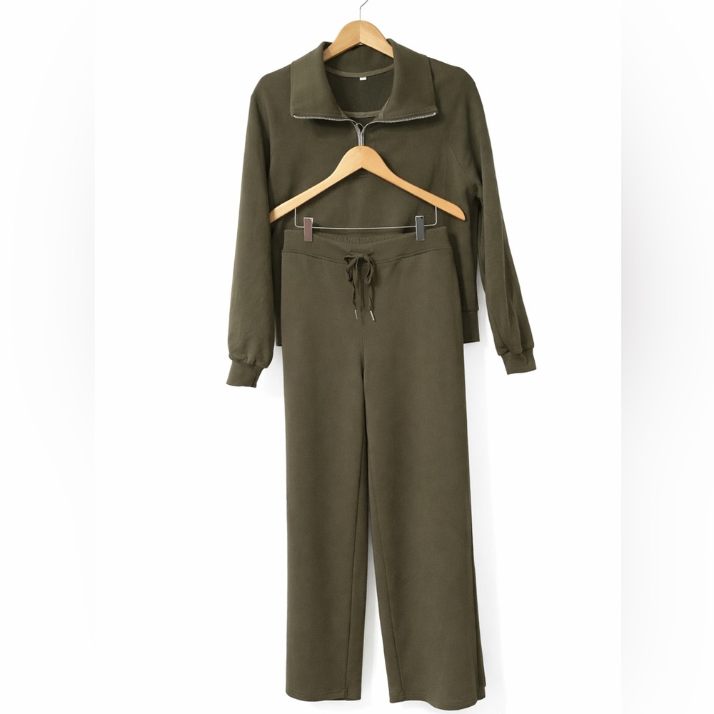 Olive Green Women's Lounge Pants - Unbranded